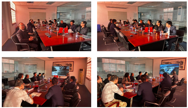 送祝福 鼓干劲 促发展 宝安区领导节后走访尊龙中国官网